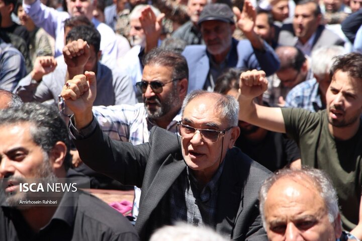 راهپیمایی جمعه خشم و نصر در اردبیل