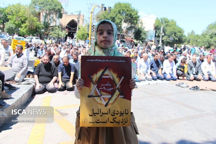 راهپیمایی جمعه خشم و نصر در اردبیل