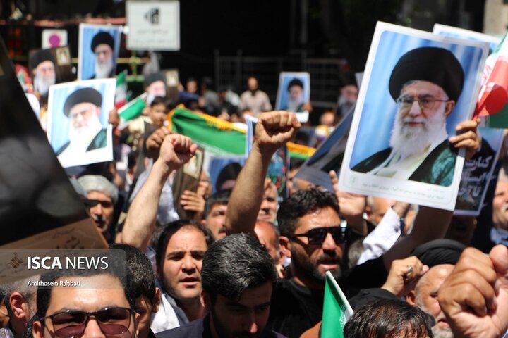 راهپیمایی جمعه خشم و نصر در اردبیل