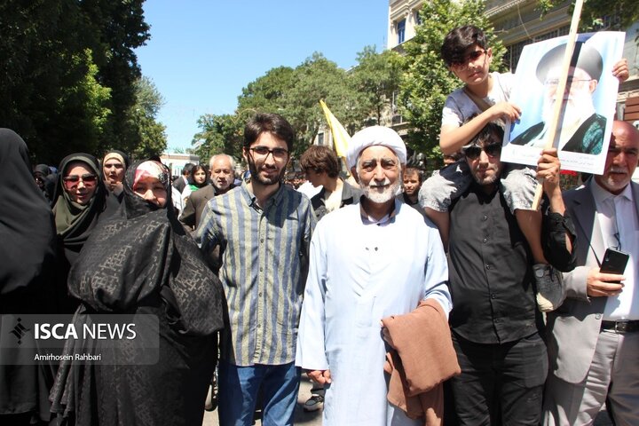 راهپیمایی جمعه خشم و نصر در اردبیل