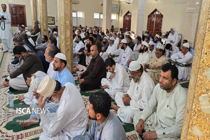 نشست معتمدین جوانان و علمای کرام در حمایت از نیرو های مسلح و محکومیت رژیم صهیونیستی در چابهار