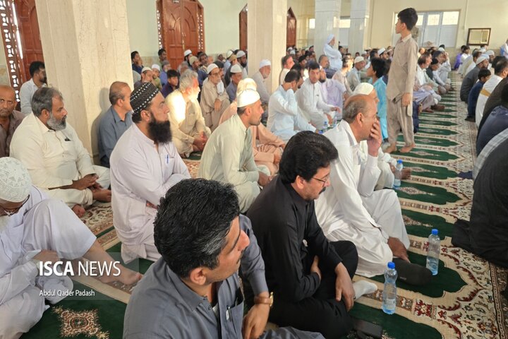 نشست معتمدین جوانان و علمای کرام در حمایت از نیرو های مسلح و محکومیت رژیم صهیونیستی در چابهار