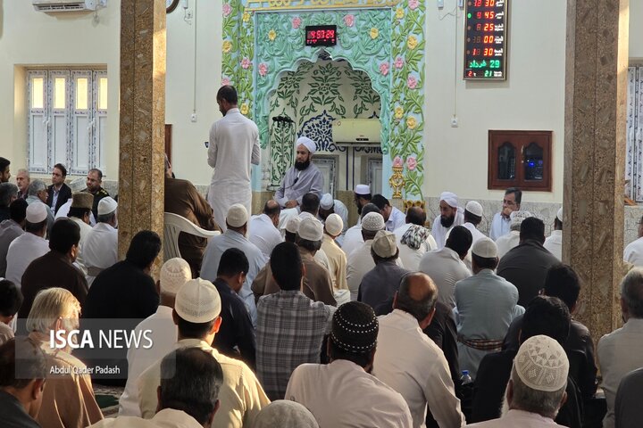 نشست معتمدین جوانان و علمای کرام در حمایت از نیرو های مسلح و محکومیت رژیم صهیونیستی در چابهار