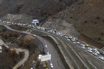 وضعیت جاده‌ها / ترافیک در همه محورهای مازندران پُرحجم اما روان