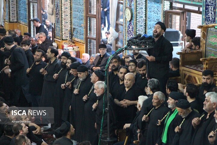 آیین طشت گذاری در اردبیل