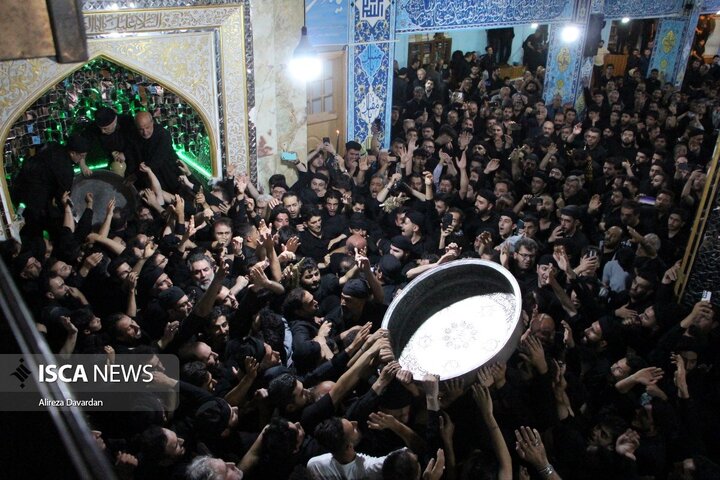 آیین طشت گذاری در اردبیل