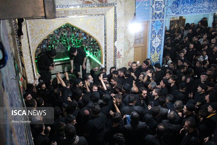 آیین طشت گذاری در اردبیل