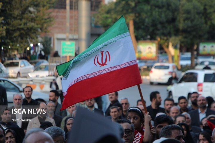 تجمع اردبیلی ها در حمایت از عملیات بشارت فتح