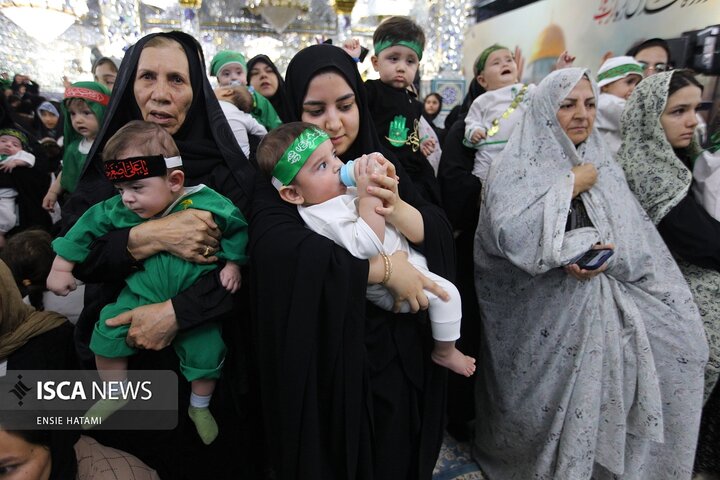 همایش شیرخوارگان حسینی در بجنورد