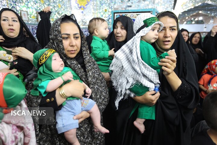 همایش شیرخوارگان حسینی در بجنورد