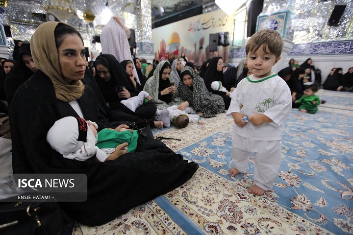 همایش شیرخوارگان حسینی در بجنورد