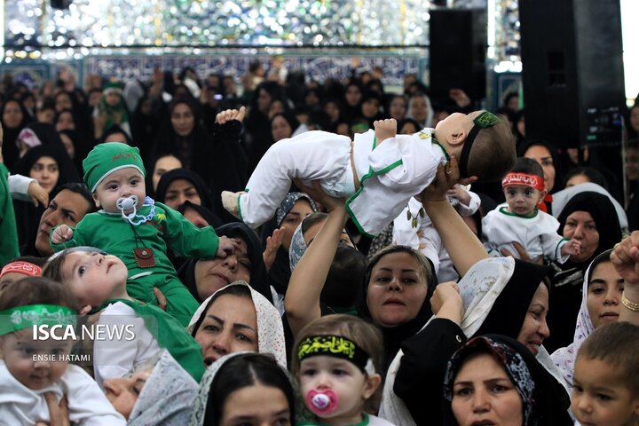 همایش شیرخوارگان حسینی در بجنورد