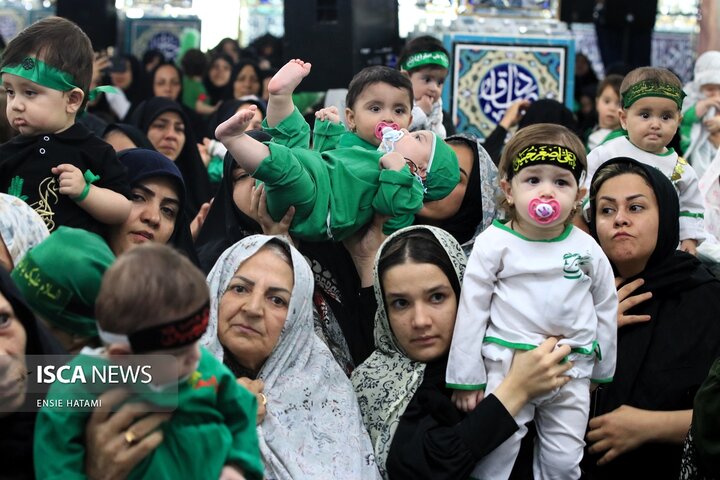 همایش شیرخوارگان حسینی در بجنورد
