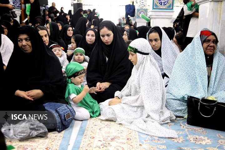 همایش شیرخوارگان حسینی در بجنورد