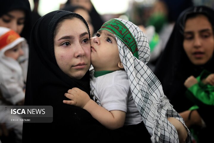 همایش شیرخوارگان حسینی در بجنورد