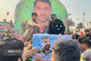 تشییع باشکوه شهید سعید آذربادگان در بندرعباس برگزار شد
