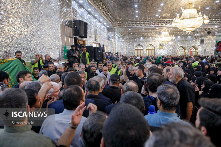 تشییع و خاکسپاری پیکر شهید « دکتر محمد مهدی طهرانچی» در حرم شاه عبدالعظیم حسنی(ع)