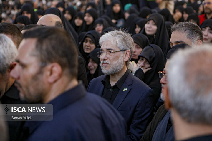 تشییع و خاکسپاری پیکر شهید « دکتر محمد مهدی طهرانچی» در حرم شاه عبدالعظیم حسنی(ع)