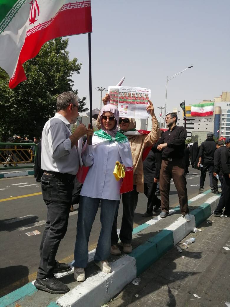 آغاز مراسم تشییع شهدای اقتدار در تهران / رئیس جمهور در مراسم حضور یافت