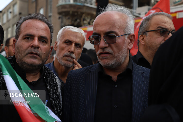 مراسم تشییع دانشمند هسته‌ای کشور، شهید محمد مهدی طهرانچی