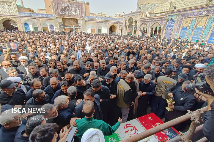 مراسم تشییع دانشمند هسته‌ای کشور، شهید محمد مهدی طهرانچی