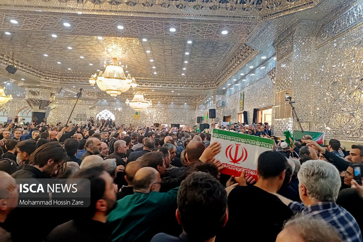 مراسم تشییع دانشمند هسته‌ای کشور، شهید محمد مهدی طهرانچی