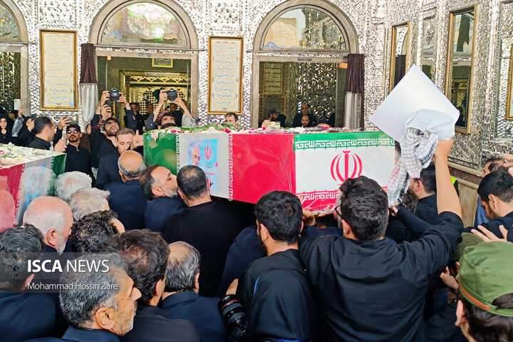 مراسم تشییع دانشمند هسته‌ای کشور، شهید محمد مهدی طهرانچی