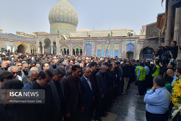 مراسم تشییع دانشمند هسته‌ای کشور، شهید محمد مهدی طهرانچی