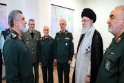 روزی که سرداران سلامی و حاجی‌زاده از رهبرانقلاب التماس دعای شهادت کردند!