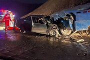 خواب آلودگی راننده جان ۳ نفر را گرفت