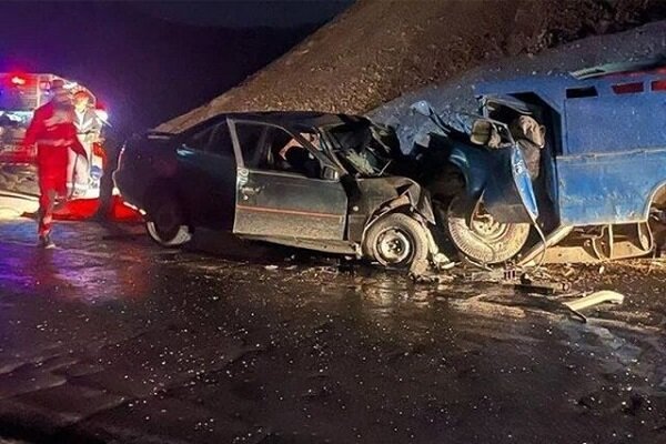خواب آلودگی راننده جان ۳ نفر را گرفت