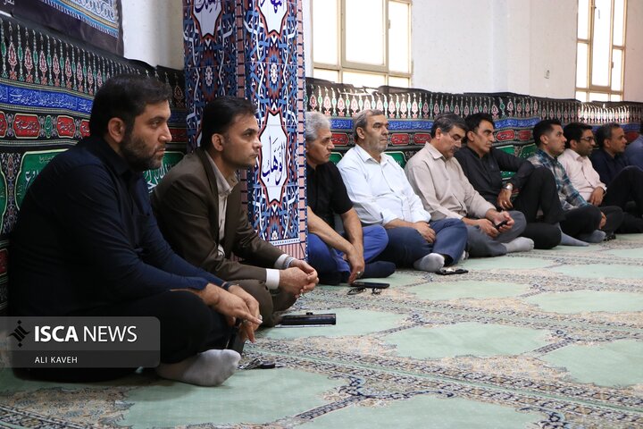 مراسم بزرگداشت شهید طهرانچی در واحد بجنورد