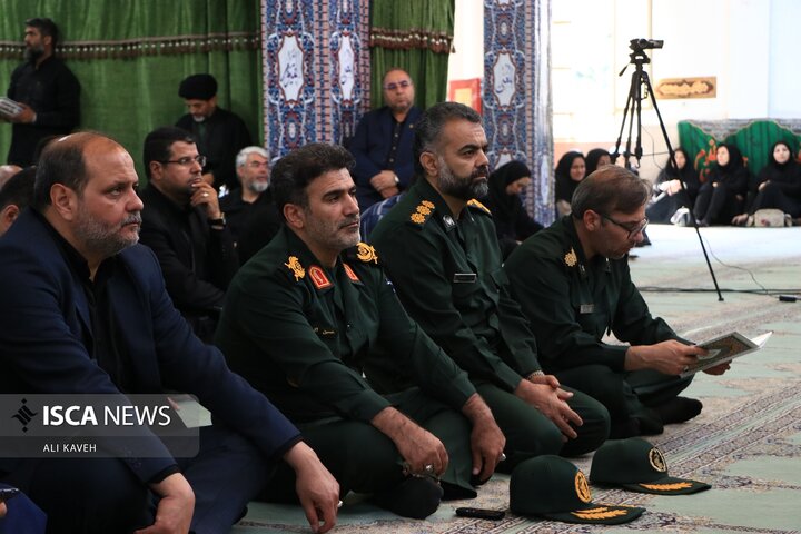مراسم بزرگداشت شهید طهرانچی در واحد بجنورد