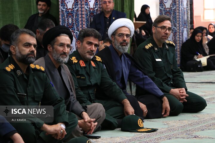 مراسم بزرگداشت شهید طهرانچی در واحد بجنورد