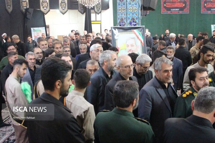 مراسم بزرگداشت شهید بهنام شهریاری