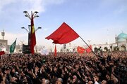 اجتماع بزرگ «عاشورائیان» در حرم مطهر رضوی برگزار شد