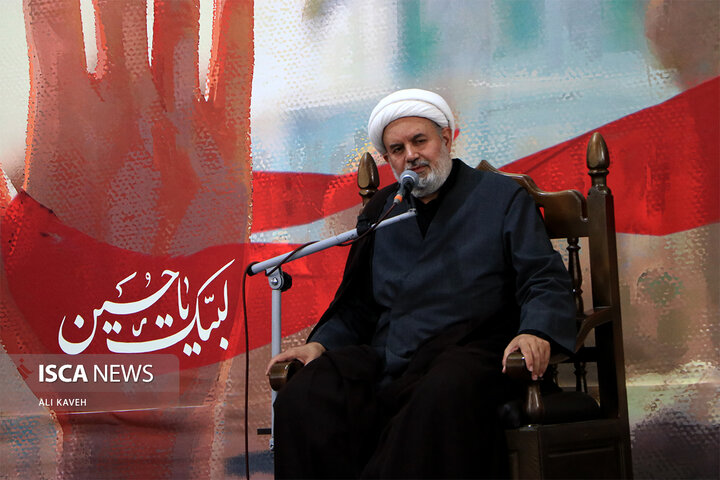 عزاداری شب تاسوعا در آستان مقدس عباس بن موسی (ع) بجنورد