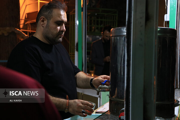 عزاداری شب تاسوعا در آستان مقدس عباس بن موسی (ع) بجنورد