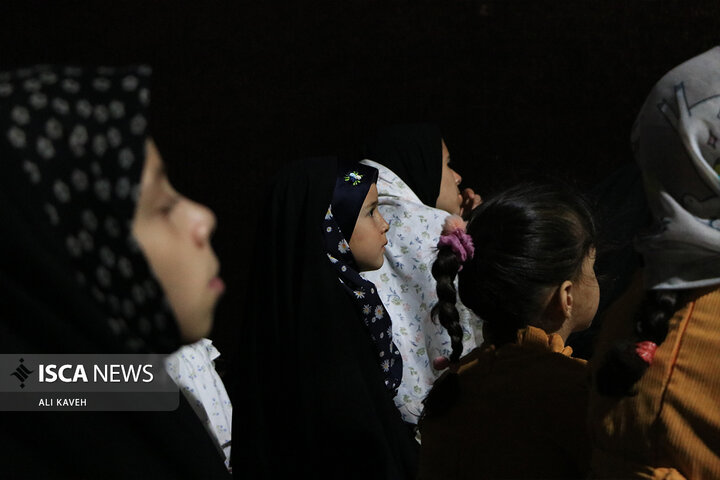 عزاداری شب تاسوعا در آستان مقدس عباس بن موسی (ع) بجنورد