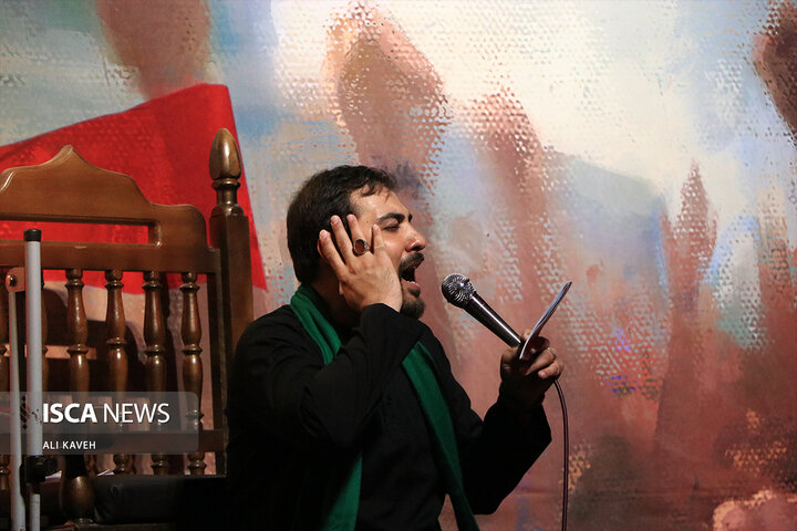 عزاداری شب تاسوعا در آستان مقدس عباس بن موسی (ع) بجنورد