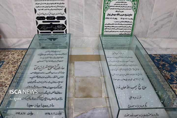 عزاداری شب تاسوعا در آستان مقدس عباس بن موسی (ع) بجنورد