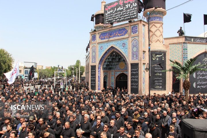 اجتماع عظیم عزاداران اردبیلی در تاسوعا