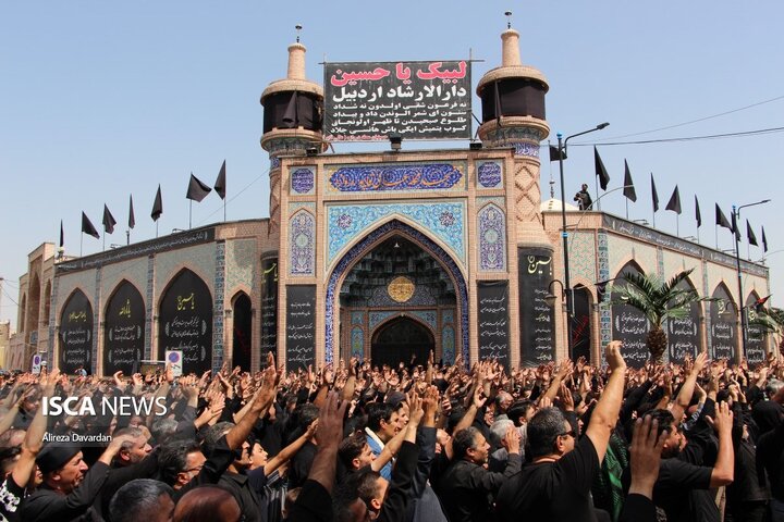 اجتماع عظیم عزاداران اردبیلی در تاسوعا