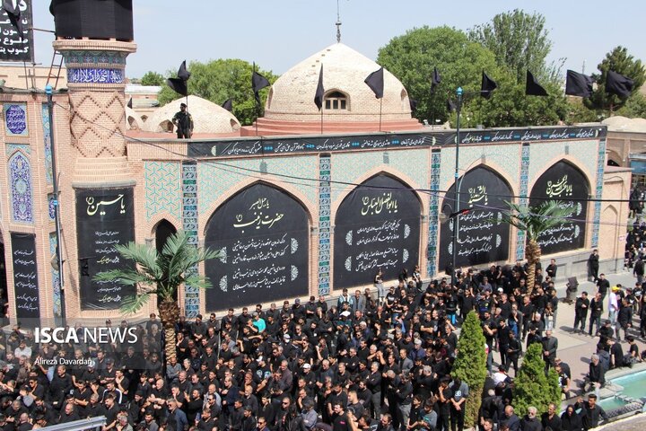 اجتماع عظیم عزاداران اردبیلی در تاسوعا