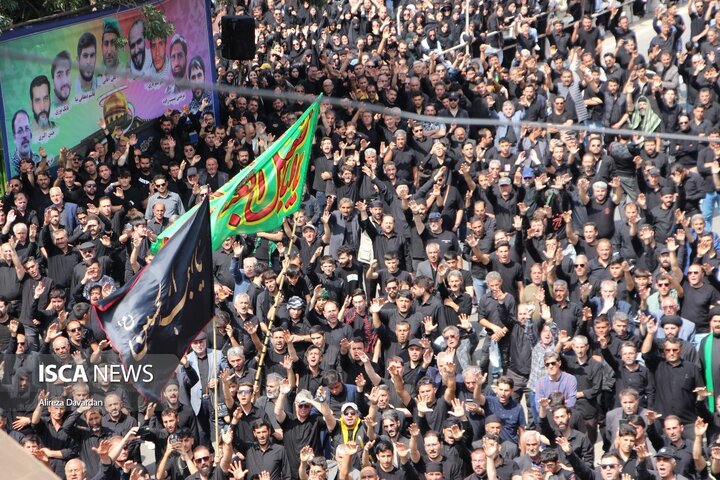 اجتماع عظیم عزاداران اردبیلی در تاسوعا