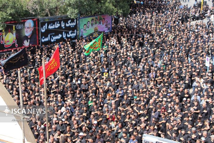 اجتماع عظیم عزاداران اردبیلی در تاسوعا