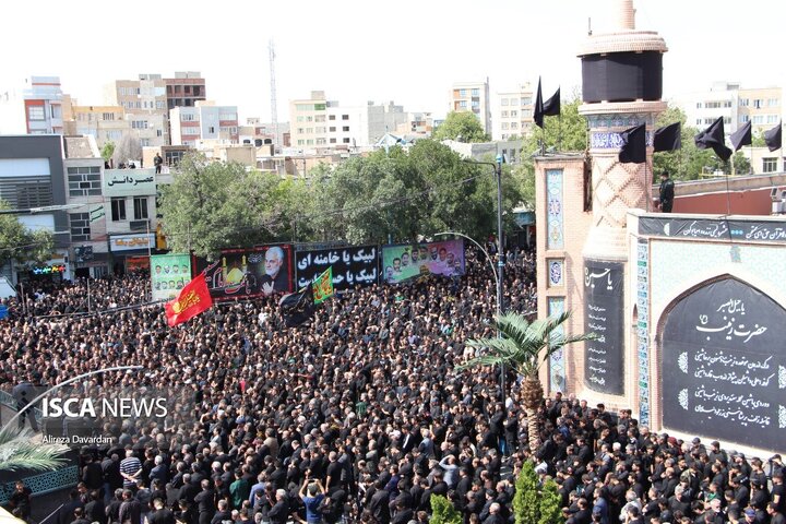 اجتماع عظیم عزاداران اردبیلی در تاسوعا