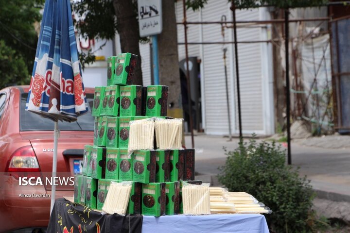 آیین مذهبی شام پایلاماغ «شمع‌گردانی» در اردبیل
