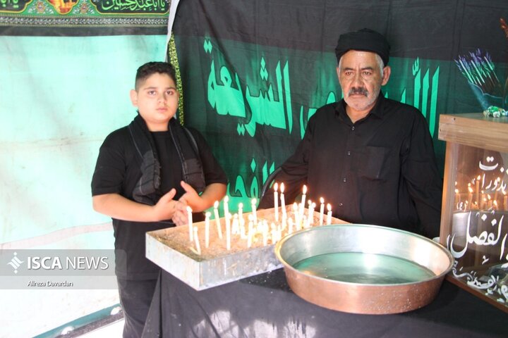 آیین مذهبی شام پایلاماغ «شمع‌گردانی» در اردبیل