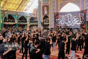 مراسم باشکوه عزاداری محرم با حضور هیئت‌ها و مردم در حسینیه سیدالشهدا صدرآباد